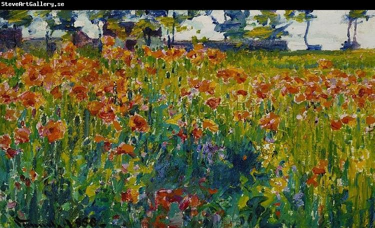 Robert William Vonnoh Poppies in France